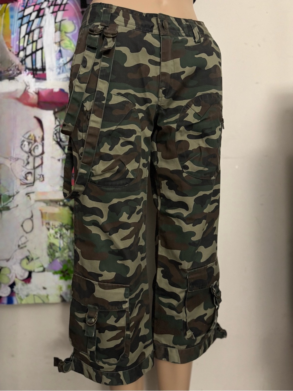 Camo Cargo Denim - Camouflage